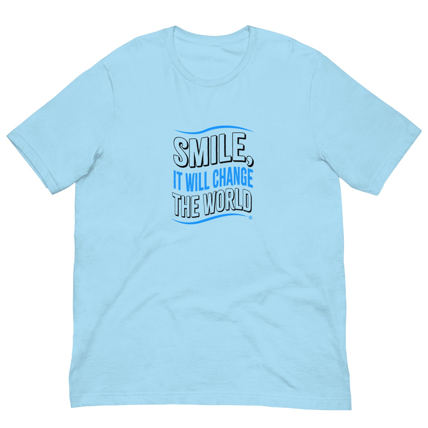 Smile, It will Change the World Unisex T-Shirts
