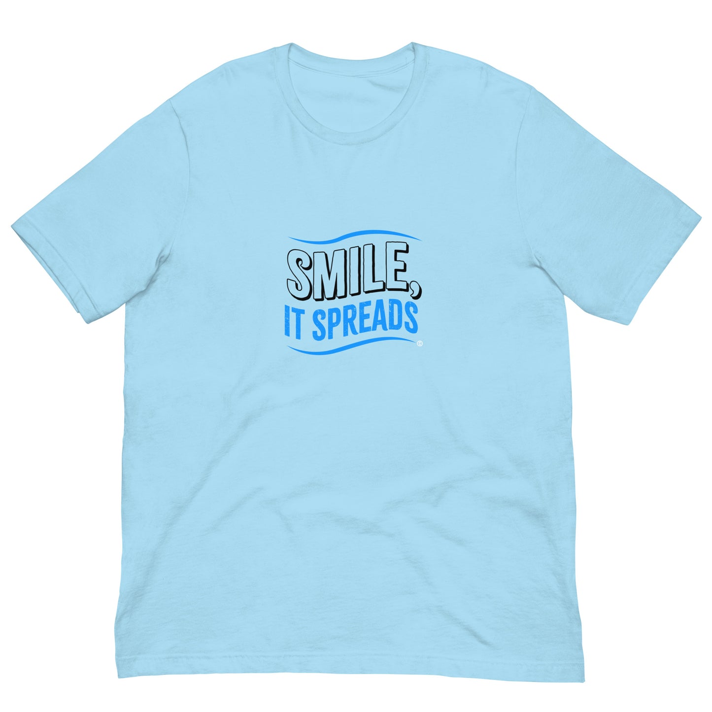 Smile, It Spreads Unisex T-Shirts