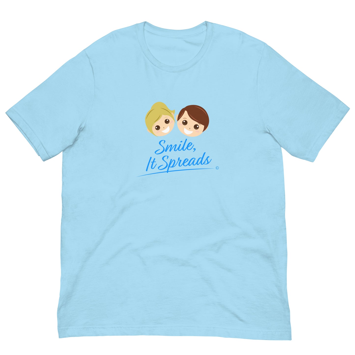 Smile, It Spreads Unisex T-Shirts