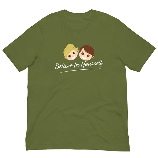 Soft and breathable cotton tees-Olive Green