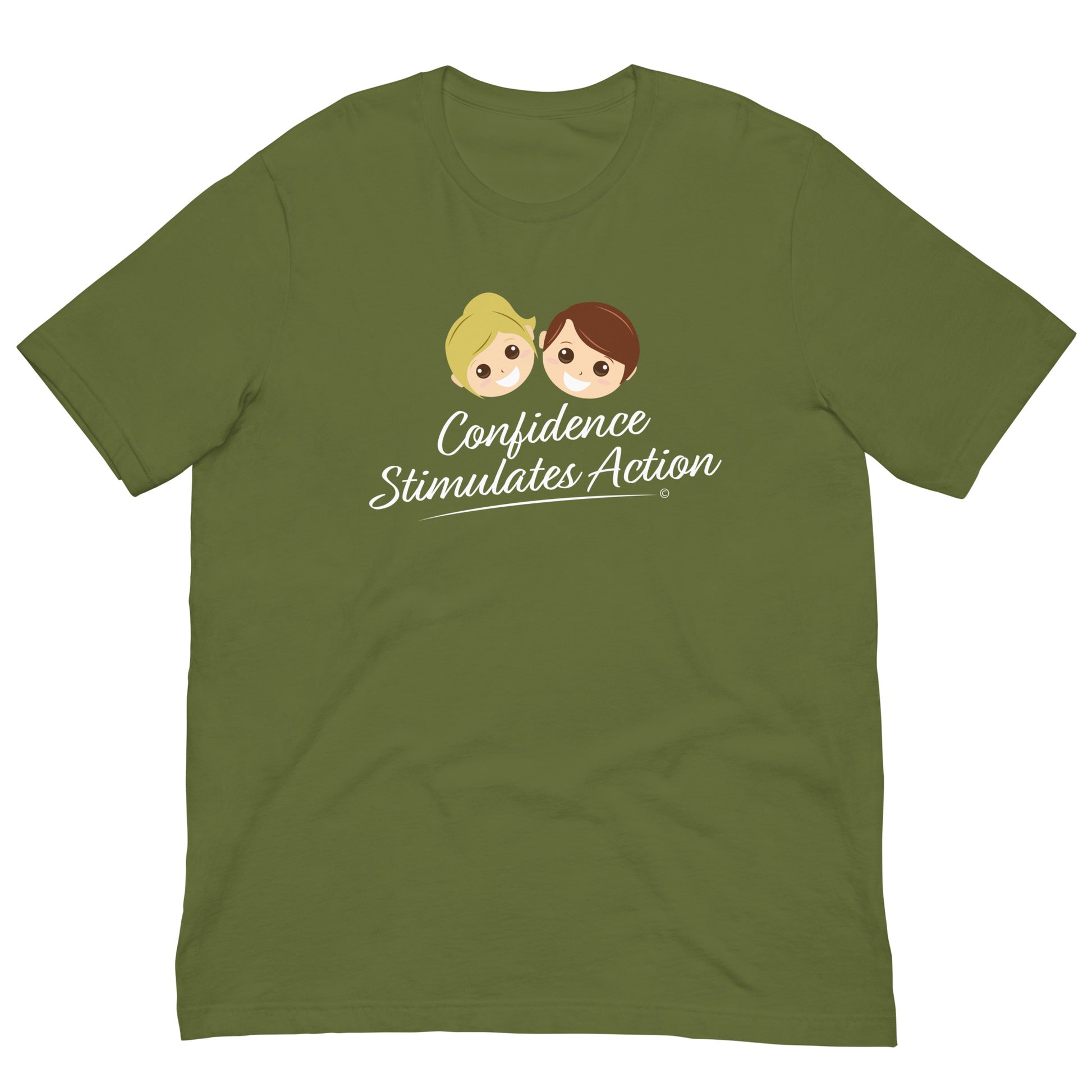Soft and breathable T-shirts for summer -Olive Green
