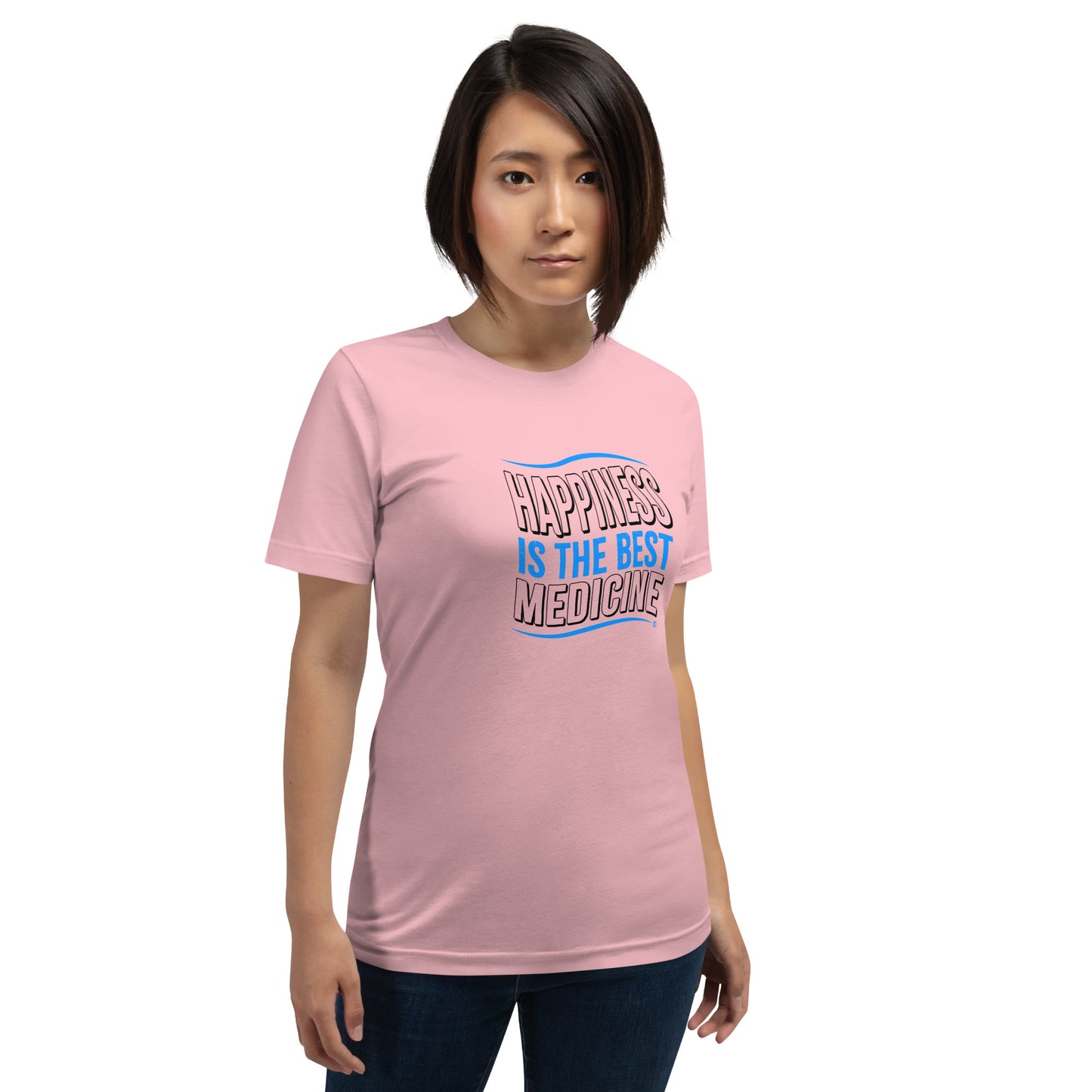 Happiness is the Best Medicine Unisex T-Shirts