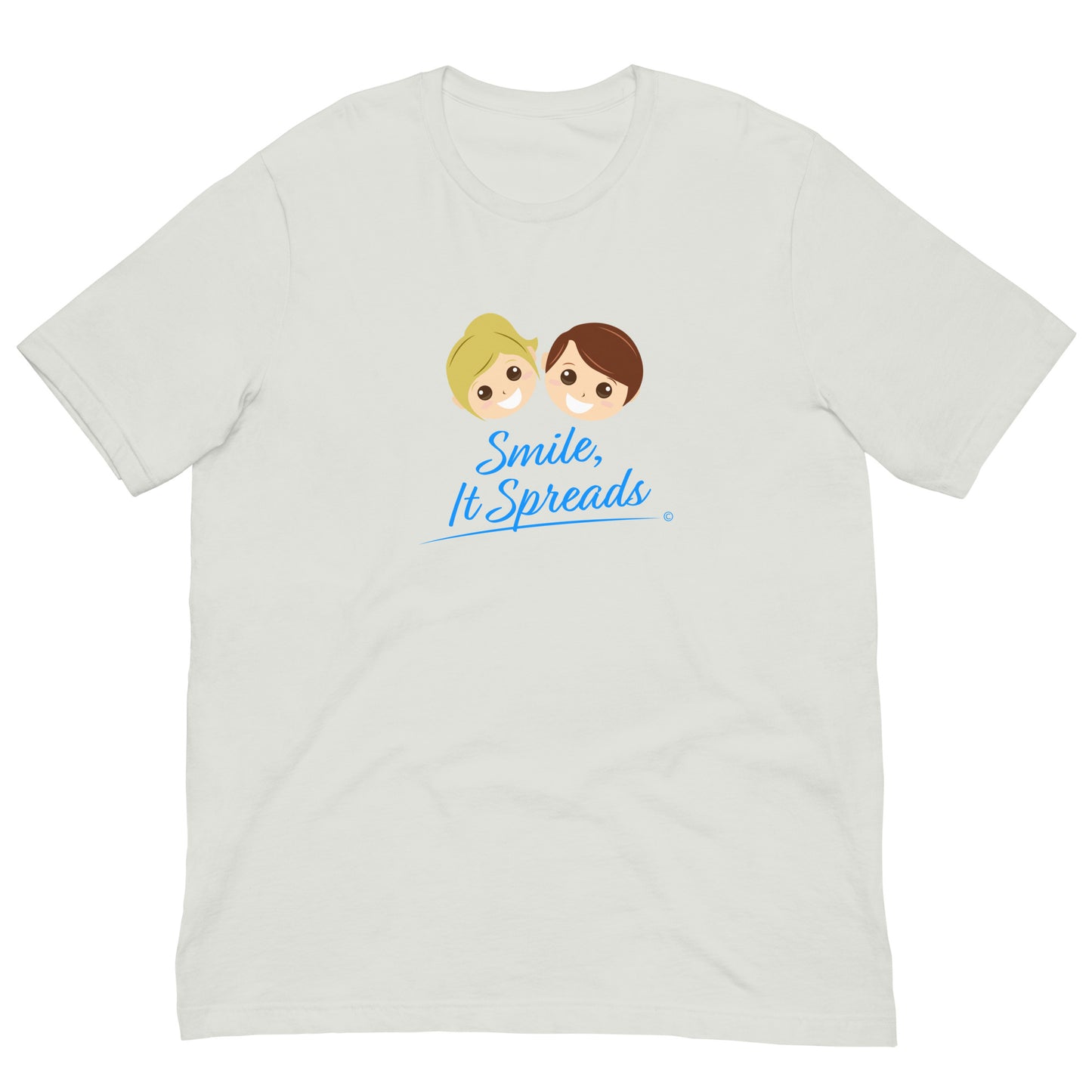 Smile, It Spreads Unisex T-Shirts