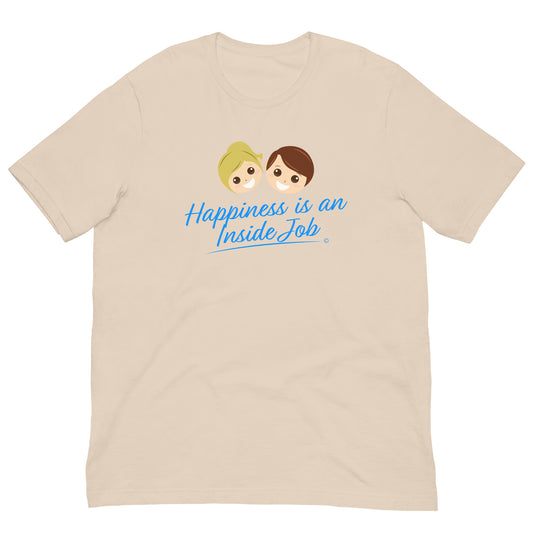 Comfortable everyday unisex tees -Soft Cream