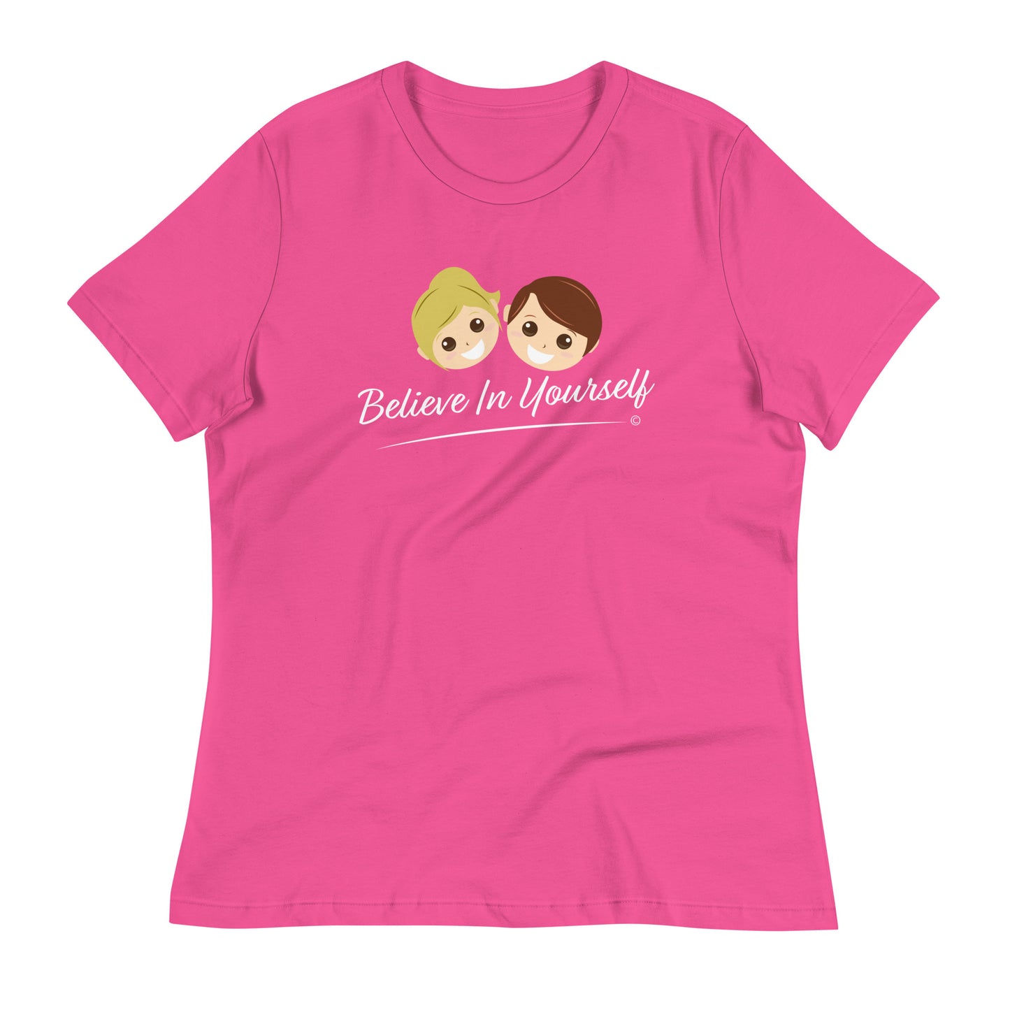 Premium ladies' T-shirts- Berry