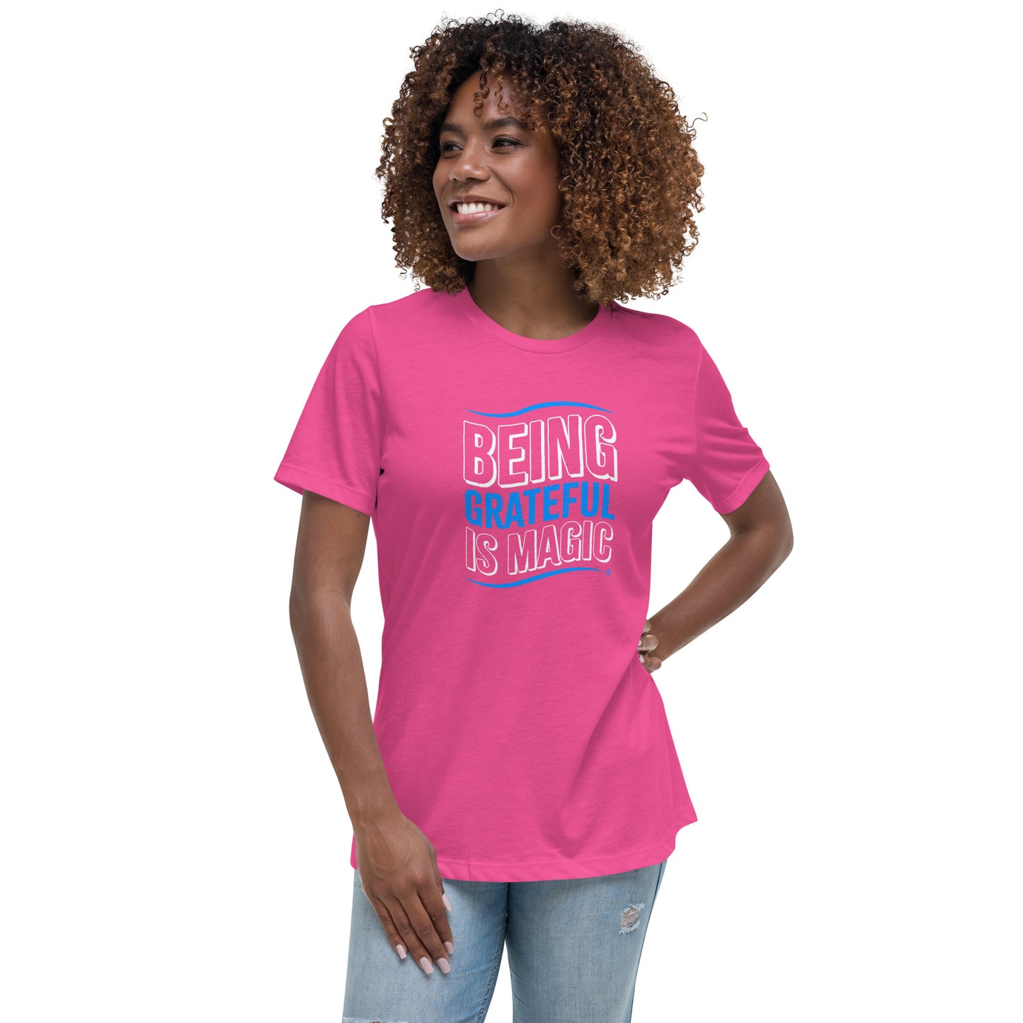 Being Grateful is Magic Women's Tees