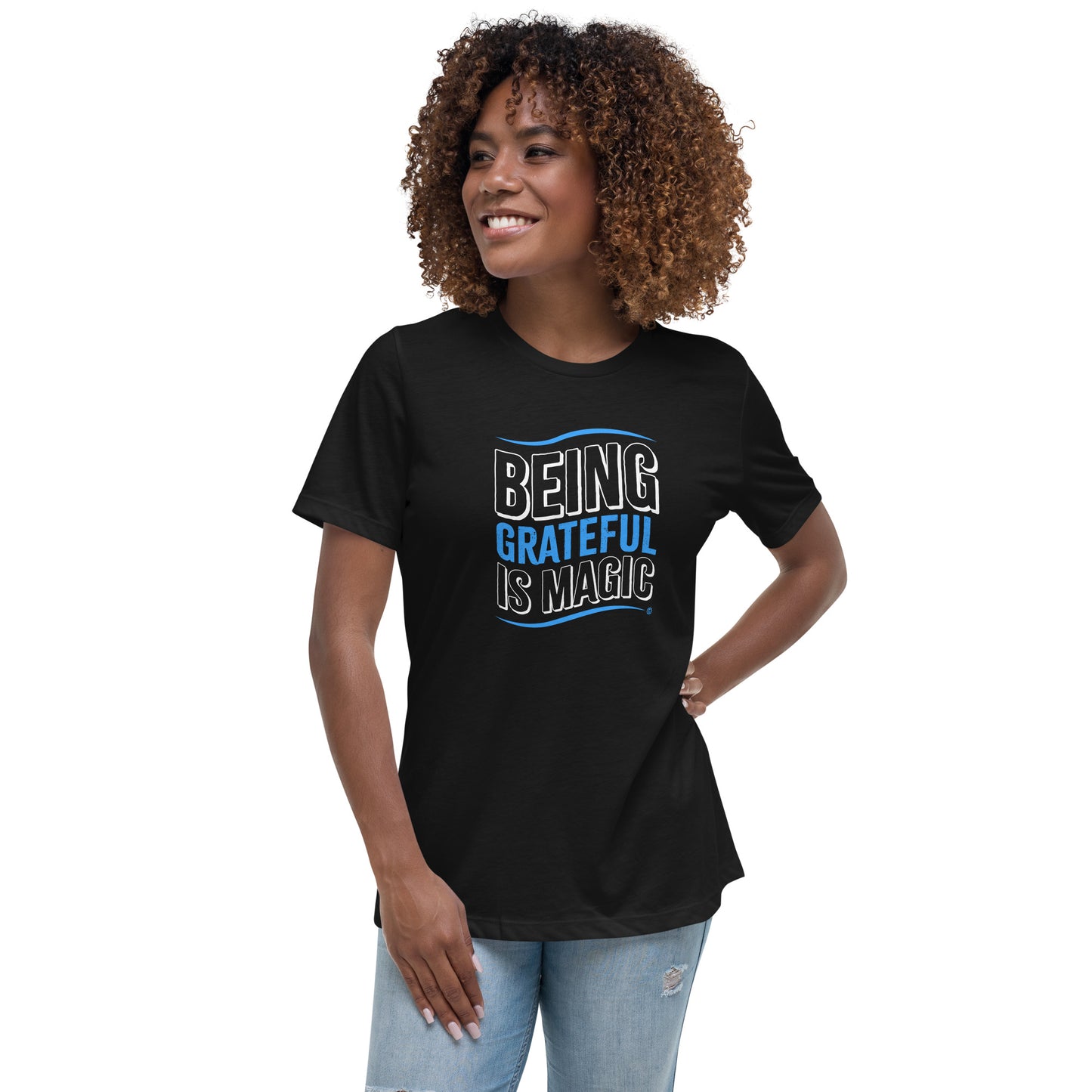 Being Grateful is Magic Women's Tees