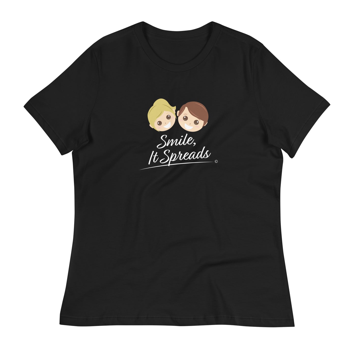 Smile, It Spreads Women's Tees