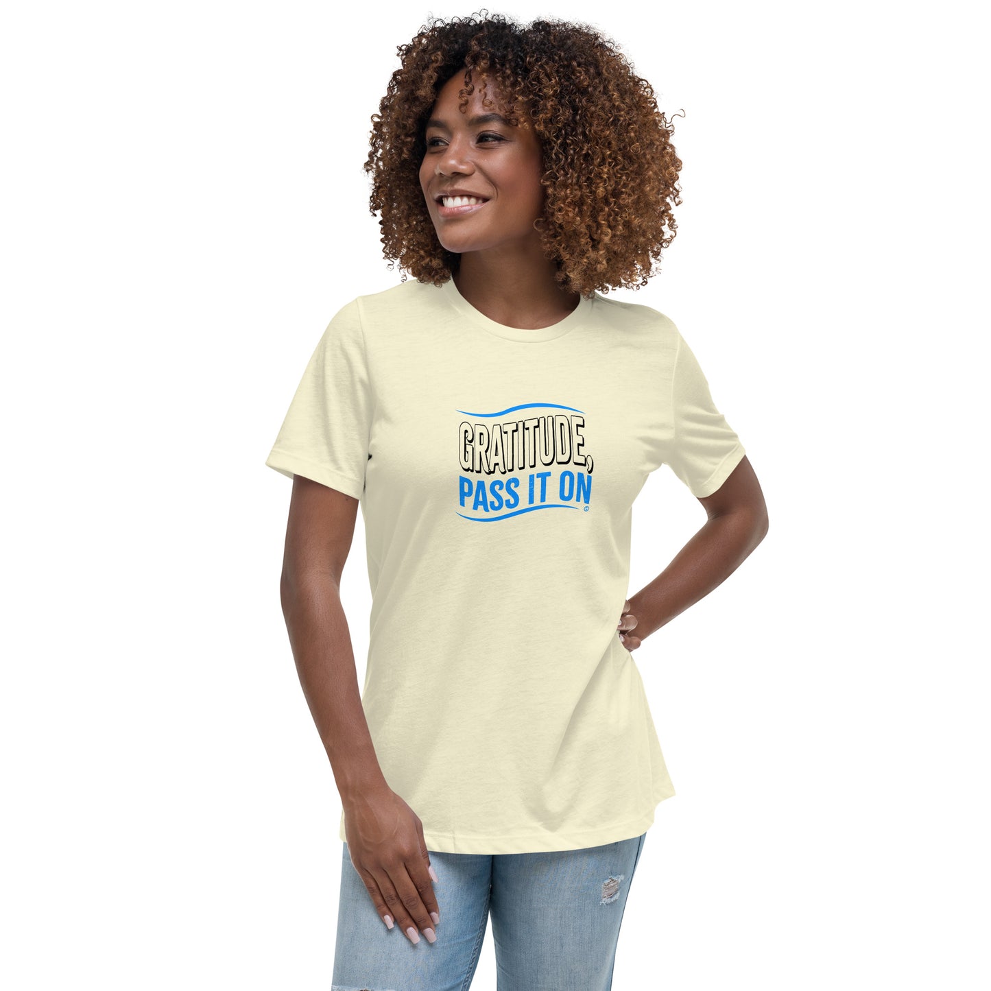 Gratitude, Pass it On Women's Tees