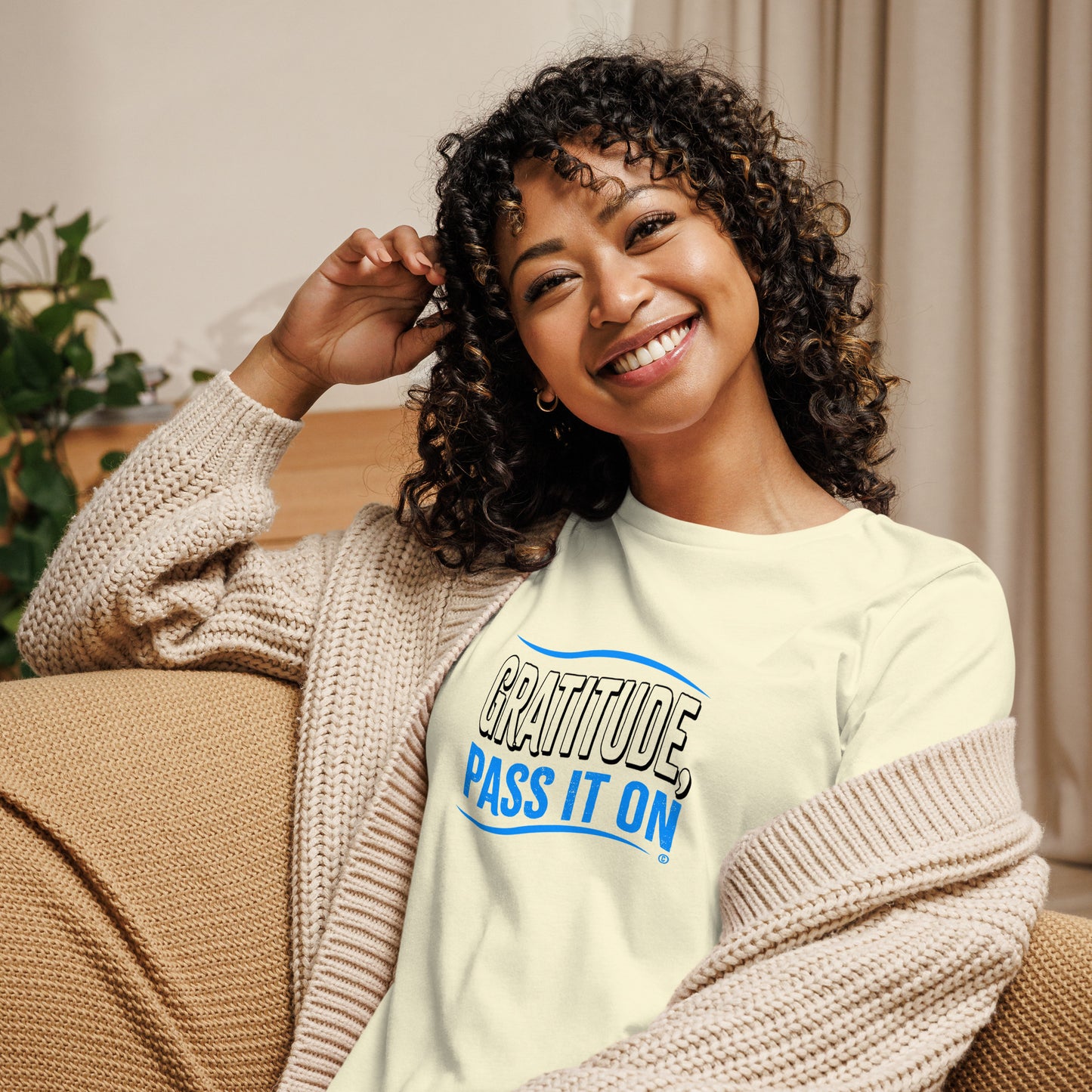 Gratitude, Pass it On Women's Tees