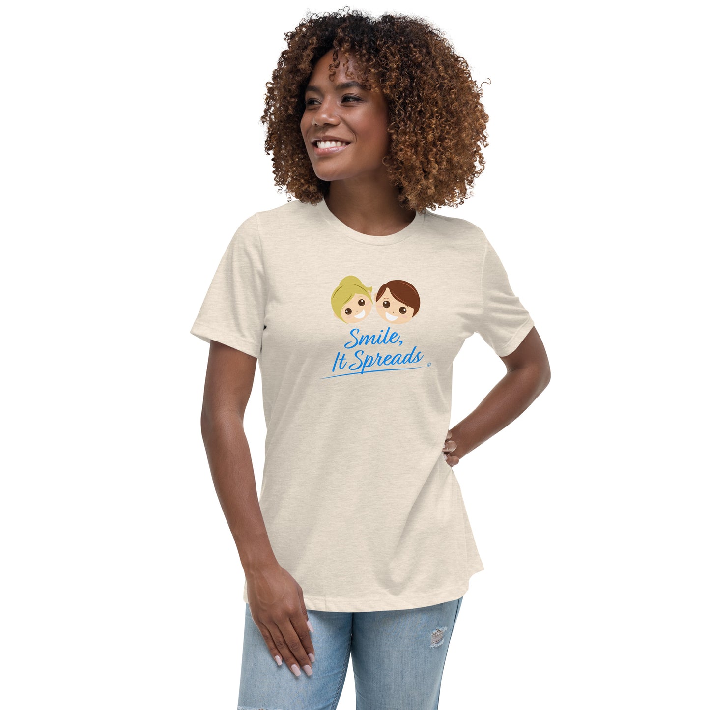 Smile, It Spreads Women's Tees