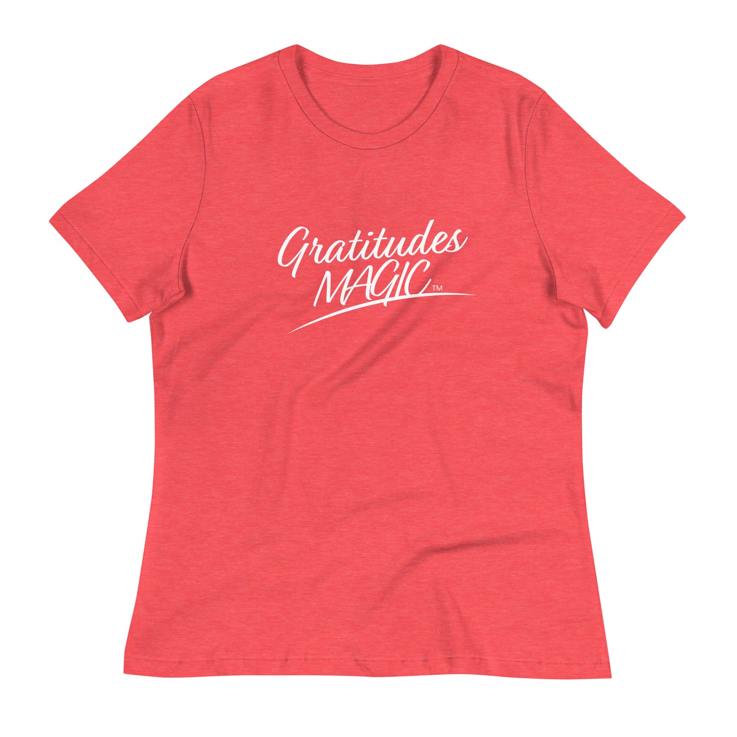 Affordable women's tees- Heather red