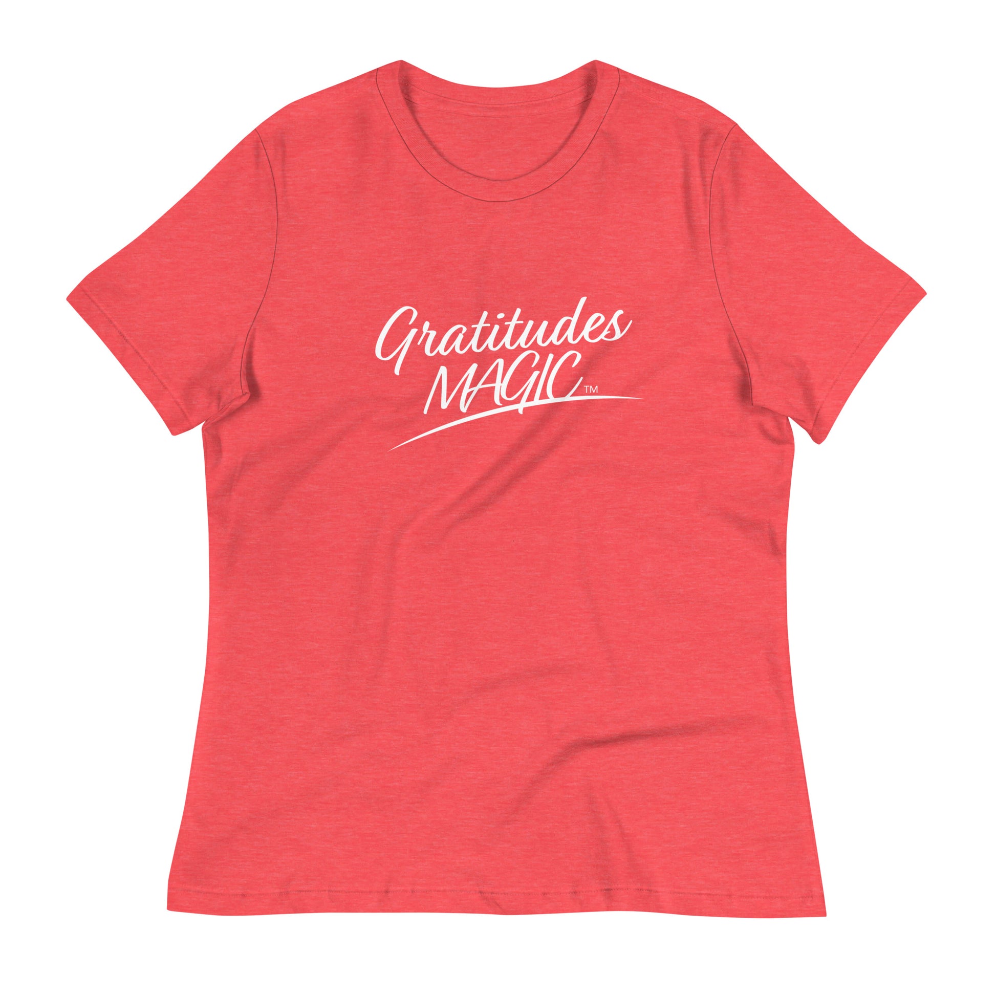 Affordable women's tees- Heather red