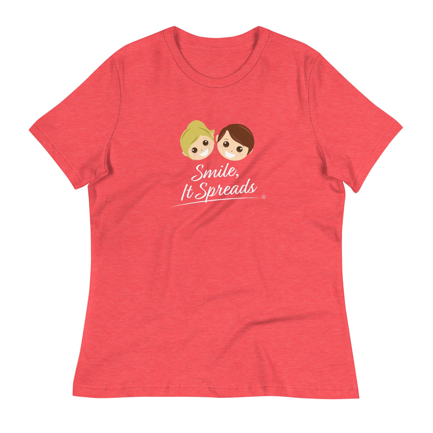 Smile, It Spreads Women's Tees