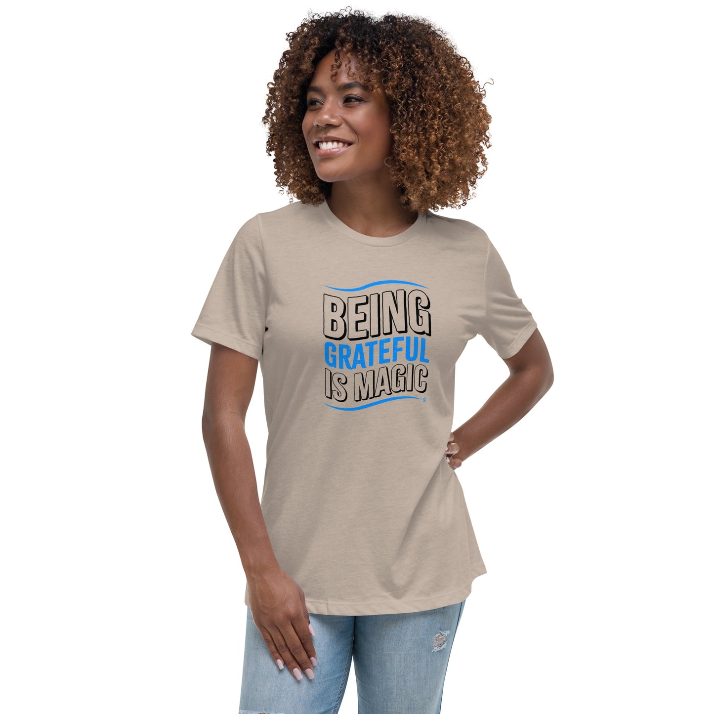 Being Grateful is Magic Women's Tees